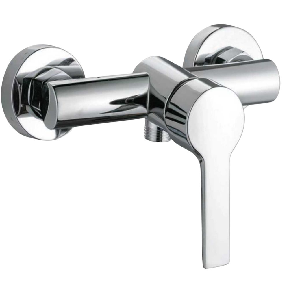 Baterie din inox pentru duș, Aquafix - 801, cromată